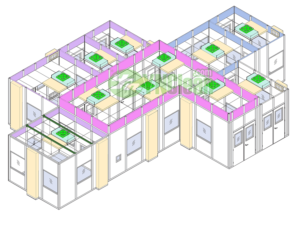 YNClean Modular cleanroom manufacturer